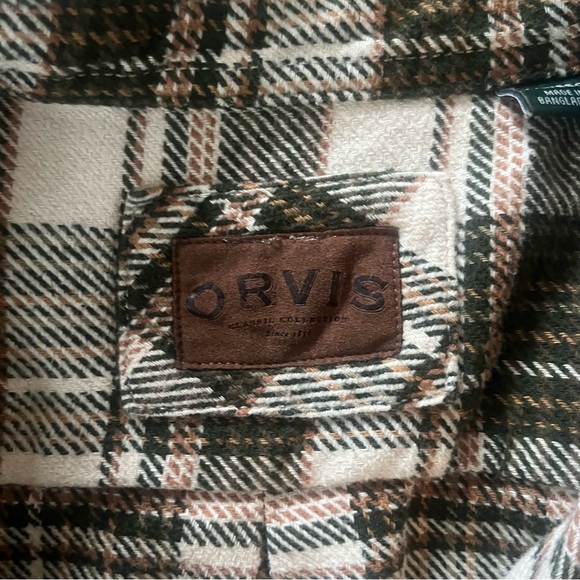 ORVIS MENS FLANNEL - SIZE XXL - Picture 2 of 3